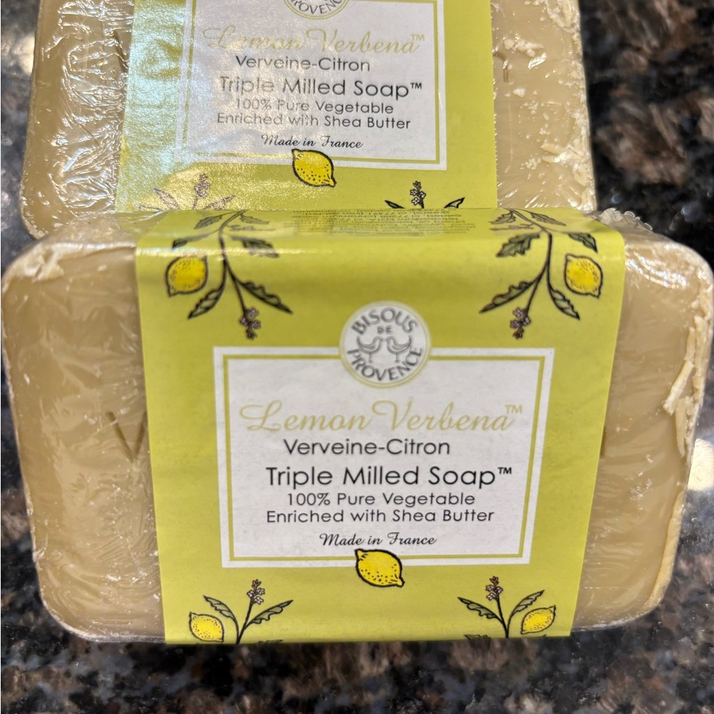 Lemon Verbena Triple Milled Soap - Yellow